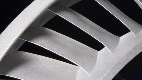 [Translate to Englisch:] Close up of a turbine wheel made using investment casting