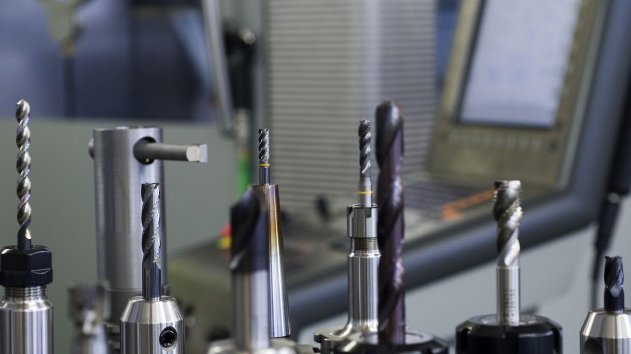 [Translate to Englisch:] Close up different milling tools
